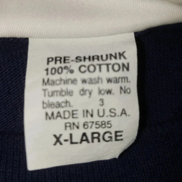 (1)Vintage 1995 Coca-Cola  Coke Polar Bear Baseball T-shirt XL Blue - Picture 6 of 6